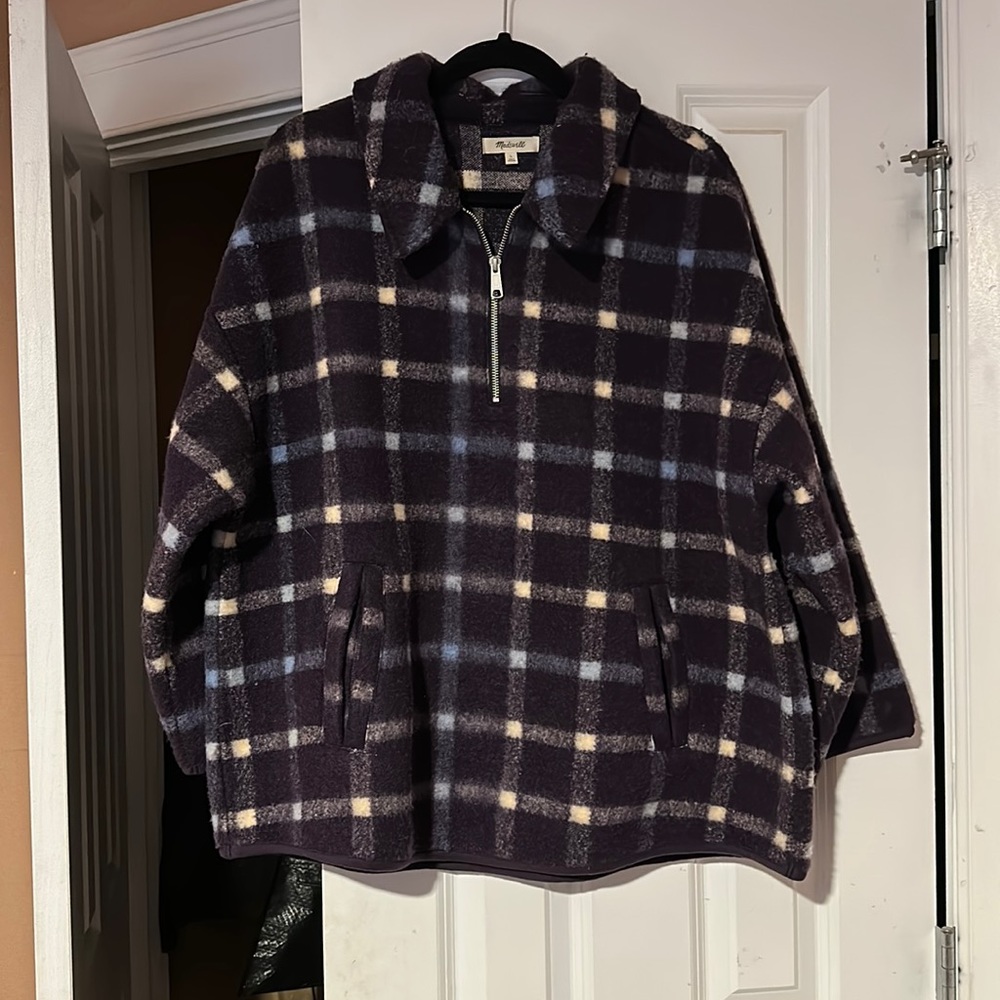 Madewell polar fleece pullover